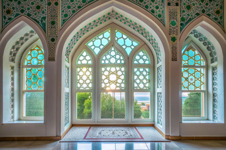 Beautiful Architecture at Jamek Mosque in Samarkand, Uzbekistanの素材
