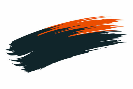 Grunge brush stroke. Vector illustration. Grunge brush stroke.のイラスト素材