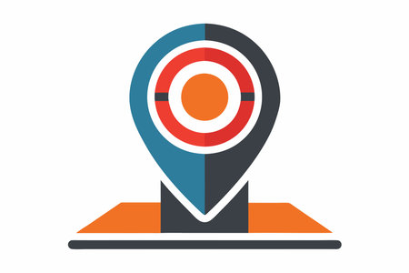 Location pin icon. Map pointer icon. Location pin vector icon. Location pin vector iconのイラスト素材