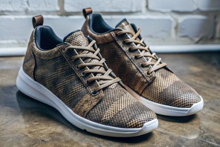 Stylish elegant trendy fashionable sneakers