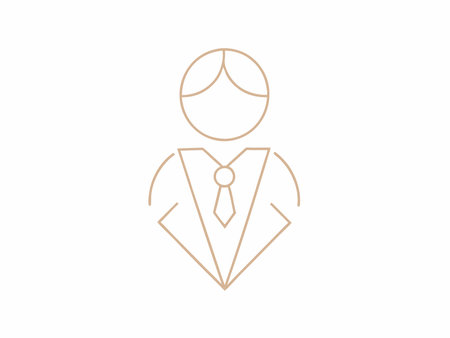 Doctor logo illustration on white backgroundのイラスト素材