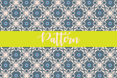 Seamless pattern with geometric ornament. Hand drawn vector illustration.