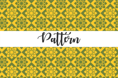 Seamless pattern with geometric ornament. Hand drawn vector illustration.のイラスト素材