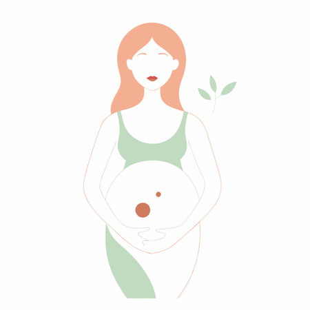 Minimalist pineapple vector on white backgroundのイラスト素材