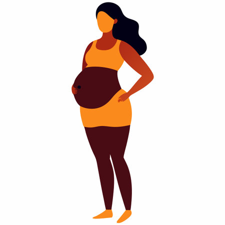 Minimalist pineapple vector on white backgroundのイラスト素材