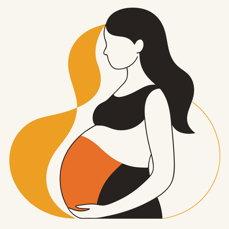 Minimalist pineapple vector on white backgroundのイラスト素材