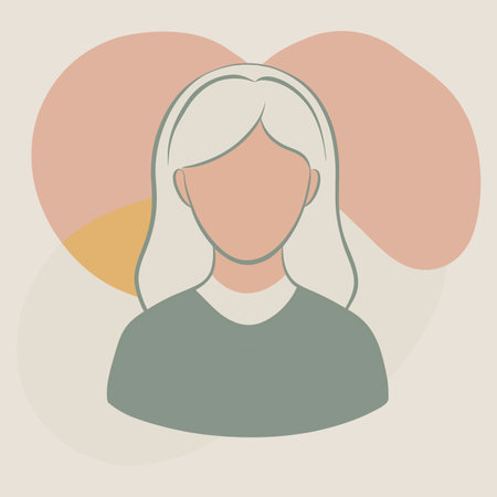 Mother line art vector art on white backgroundのイラスト素材