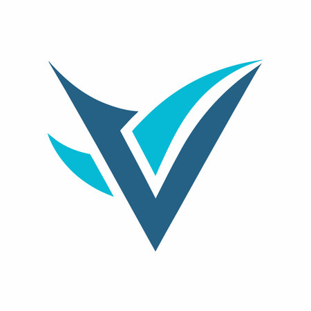 Minimalist Corporate logo vector art on white backgroundのイラスト素材