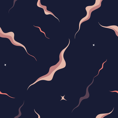 Marble texture seamless pattern on dark backgroundのイラスト素材