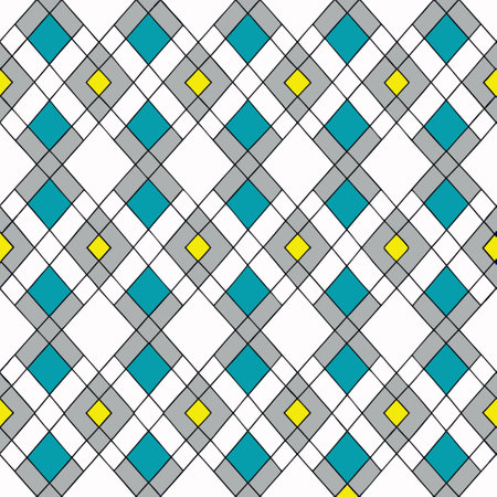 Minimalist seamless gingham patternのイラスト素材