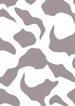 Animal skin seamless pattern on white backgroundのイラスト素材