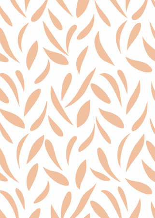 Doodle seamless pattern texture on white backgroundのイラスト素材