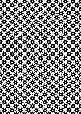 acrylic seamless pattern on white background