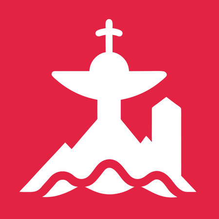 Rio de Janeiro city illustration on white backgroundのイラスト素材