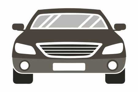 Car logo vector on white backgroundのイラスト素材
