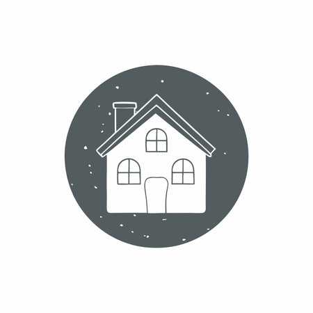Home icon logo vectorのイラスト素材