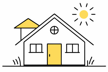 Home icon logo vectorのイラスト素材