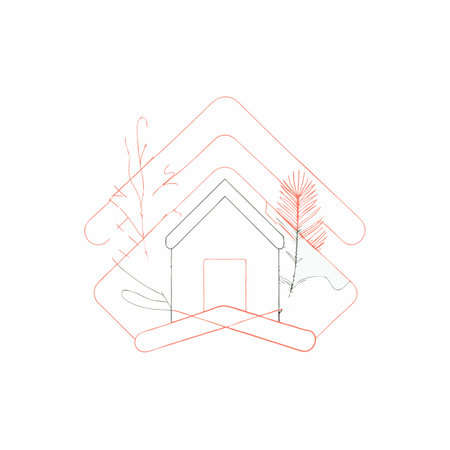 Home icon logo vectorのイラスト素材