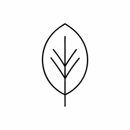 Leaf icon logo vector artのイラスト素材