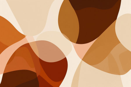 Abstract background in brown and beige colors. Vector illustration for your design.