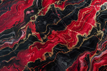 Marble patterned background. Marbling artwork texture. Agate ripple pattern. Gold powder.