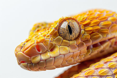 Close-up of a crested viper (Naja scutellata)