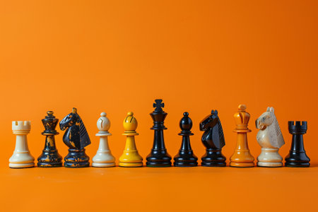 Chess board game concept of business ideas and competition and strategy ideas concepの写真素材