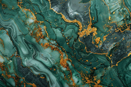 Marble abstract acrylic background. Marbling artwork texture. Agate ripple pattern. Gold powder.の写真素材