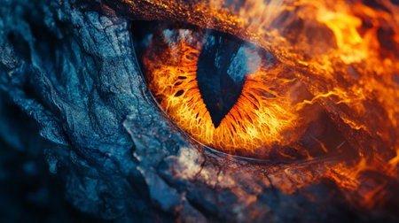 A close-up shot of the eye of a miner in the mineの写真素材