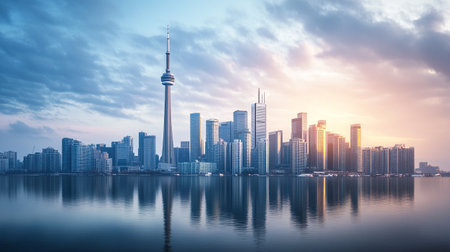 Shanghai Lujiazui Finance and Trade Zone of the modern cityの写真素材