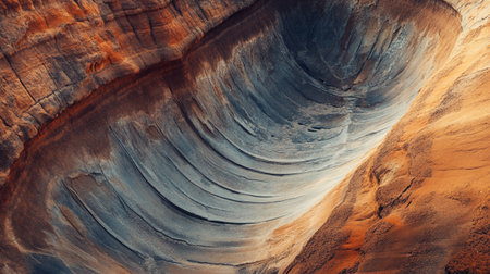 Antelope Canyon is a slot canyon on the Arizona-Utah border.の写真素材