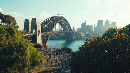 Sydney Harbour Bridge.