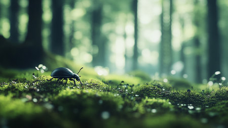 Beautiful insect in the nature.の写真素材