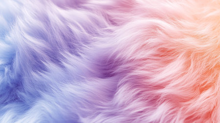 Texture, background. Fur in pastel colors.