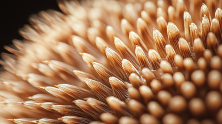 Macro of toothpicks. Macro of toothpicks.の写真素材