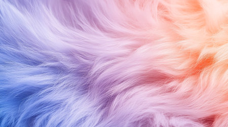 Texture, background. Fur of a dog in pastel colors.の写真素材