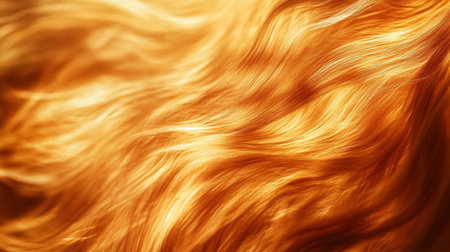 Blond hair texture as a background. Close-up image.の写真素材