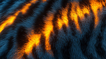 Fur texture. 3d rendering, 3d illustration. Abstract background.の写真素材