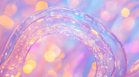 Bokeh background from soap bubbles. Abstract background with bokeh.