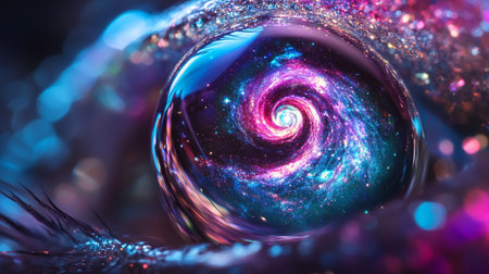 Abstract background. crystal ball. 3d rendering, 3d illustration.の写真素材