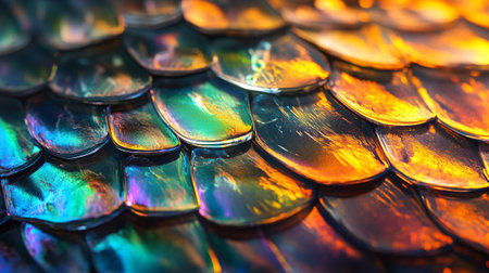Macro shot of colorful glass texture background. Selective focus.の写真素材