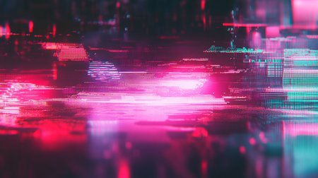 Abstract technology background. Big data concept. 3d rendered illustration.の写真素材