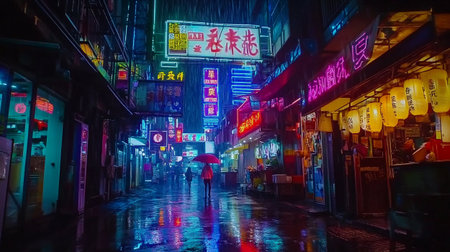 Night view of Taipei, Taiwan.の写真素材