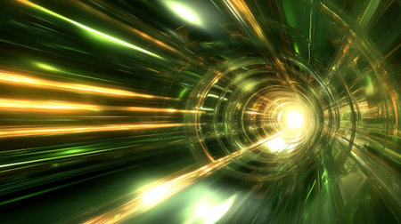 3D rendering of abstract technology concept background ready for banner or posterの写真素材