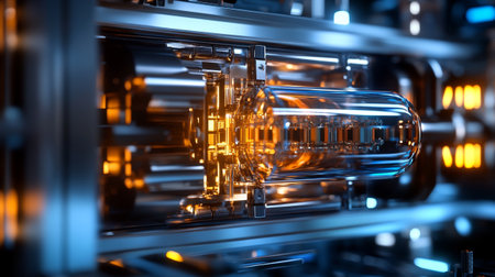 3d rendering of abstract technology background. High-tech concept.の写真素材