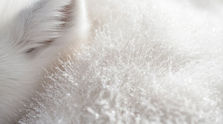 White alaskan siberian husky close up macro photoの写真素材