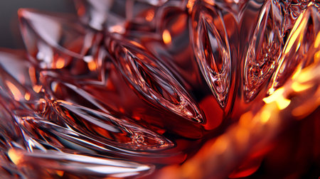 Abstract 3d rendering of wavy surface. Futuristic background.の写真素材