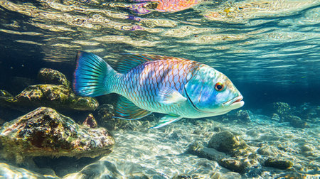 Tropical fish in the Red Sea. Egypt, Sharm El Sheikh