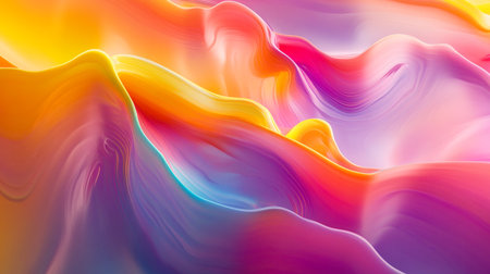 abstract colorful background, computer generated abstract background, 3D rendering