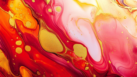 Marble abstract acrylic background. Marbling artwork texture. Agate ripple pattern. Gold powder.